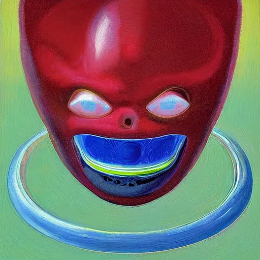 Image similar to alien by wayne thiebaud