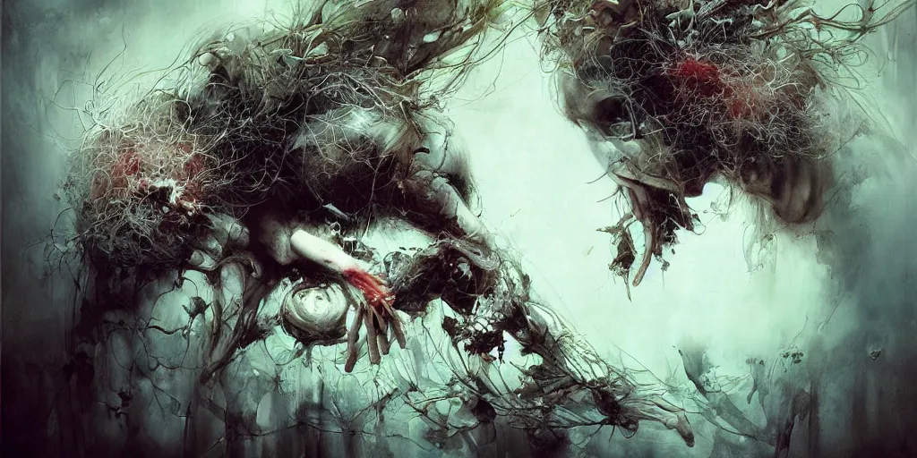 Image similar to The end of an organism, by ryohei hase