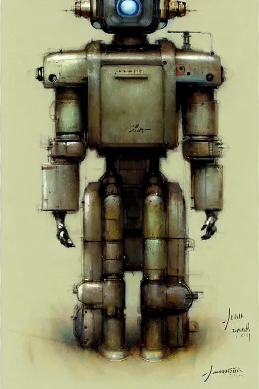 Image similar to ( ( ( ( ( 1 9 5 0 s retro future robot android industrial. muted colors. ) ) ) ) ) by jean - baptiste monge!!!!!!!!!!!!!!!!!!!!!!!!!!!!!!