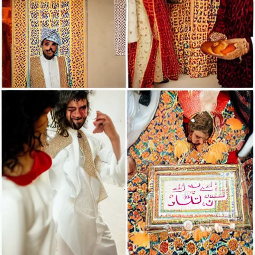 Image similar to a moroccan wedding