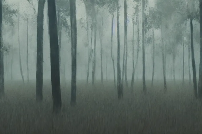 Prompt: scene true detective, from louisiana swamps, neon cross, voodoo, 8 k, hyper detailed, artwork by tim eitel