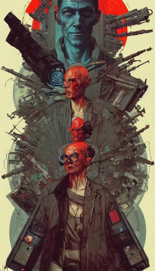 Image similar to cyberpunk propaganda poster by chiara bautista, beksinski and norman rockwell and greg rutkowski weta studio, and lucasfilm