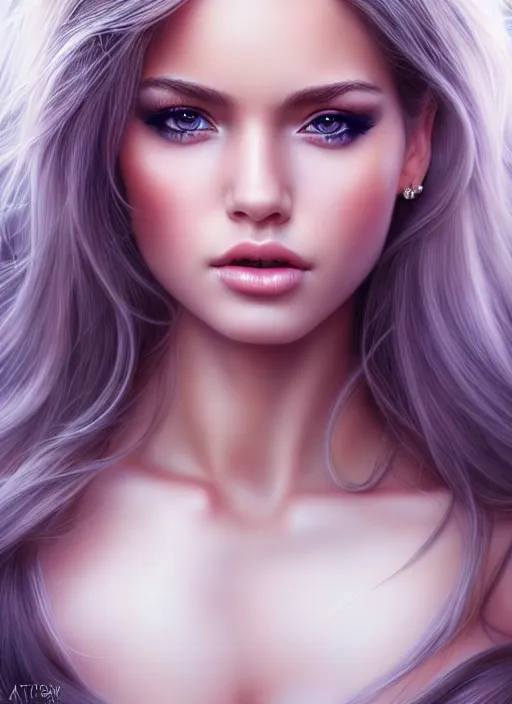 Image similar to a gorgeous female photo, professionally retouched, realistic, insanely detailed hair, smooth face, perfect eyes, symmetrical, full body shot, wide angle, sharp focus on eyes, 8 k high definition, insanely detailed, intricate, elegant, art by artgerm