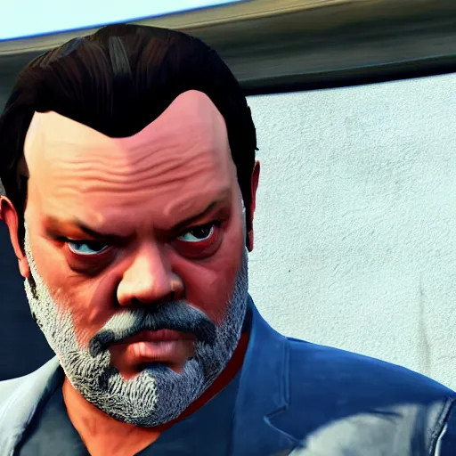 Image similar to orson Welles as character in grand theft auto 5