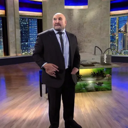 Image similar to beard,Kevin O'Leary investing in a company, in Shark Tank (2016)