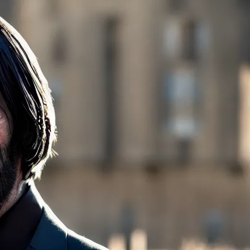 Image similar to john wick in new mexico, 4k, high detail, high-resolution photograph, ultra-detail