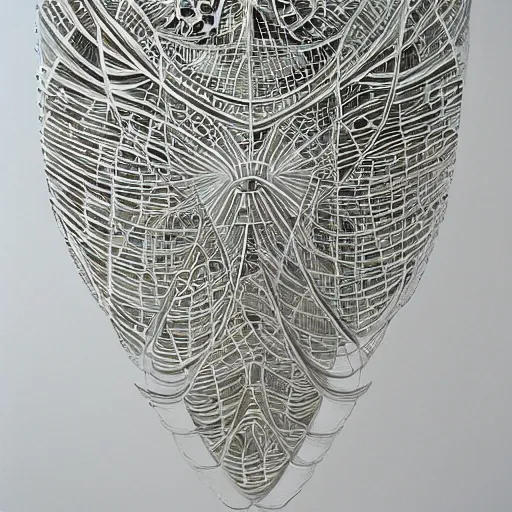 Prompt: detailed painting of a living pod architecture, filigree ornaments, zaha hadid