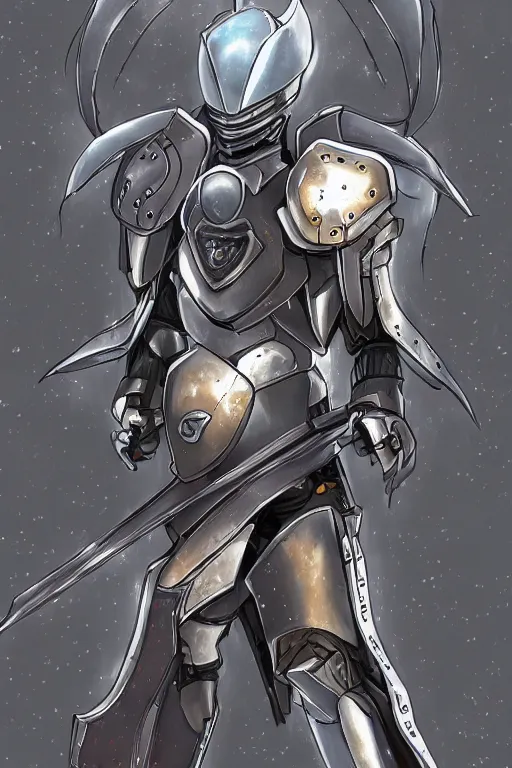 Image similar to helmet armor guardian destiny in witch queen illumination ray tracing hdr fanart arstation by sung choi robot ninja mask and eric pfeiffer and gabriel garza and casper konefal