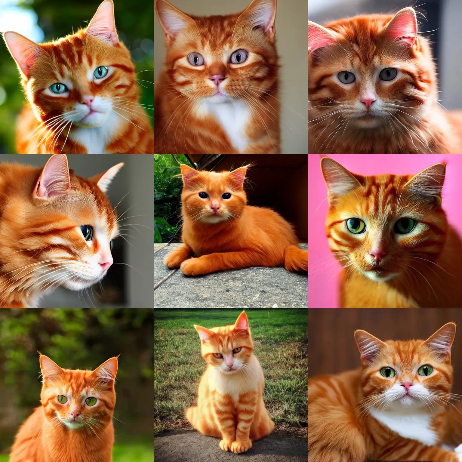 Prompt: beautiful ginger cat