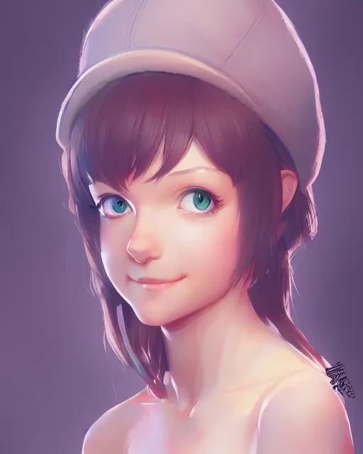 Image similar to anna faris, portrait shinkai makoto studio ghibli studio key hideaki anno sakimichan stanley artgerm lau rossdraws james jean marc simonetti elegant highly detailed digital painting artstation pixiv