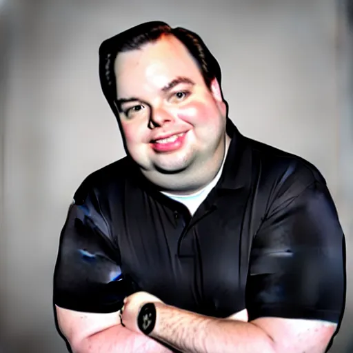 Image similar to rich evans, head and shoulders studio photo