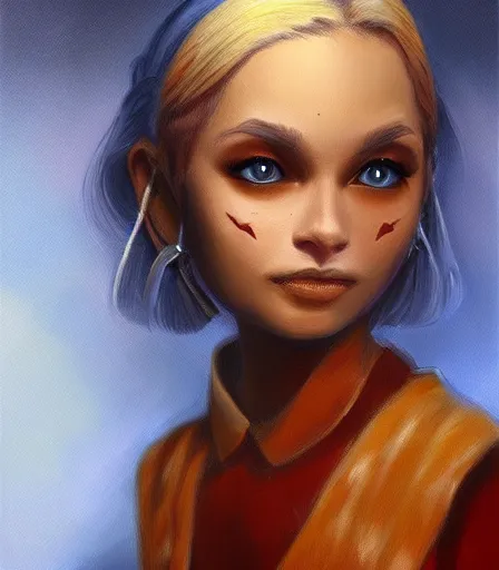 Image similar to beautiful character oil painting of a gorgeous yor forger by ross draws trending on artstation, deviantart