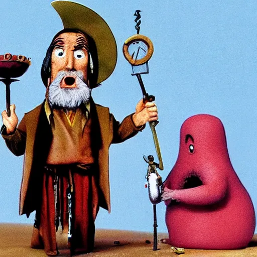 Image similar to monty python animation by terry gilliam