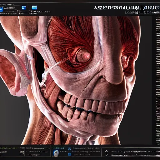 Image similar to hyperrealism hyperdetailed medical journal page of anatomy of an alien body surgery instructions medical journal book medical photography medical art by bryan christie 8 k hd hdr unreal engine 5 volumetric lighting