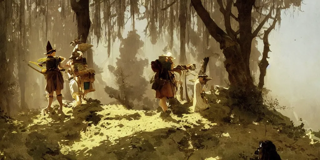 Image similar to gorgeous Carl Spitzweg painting, artstation