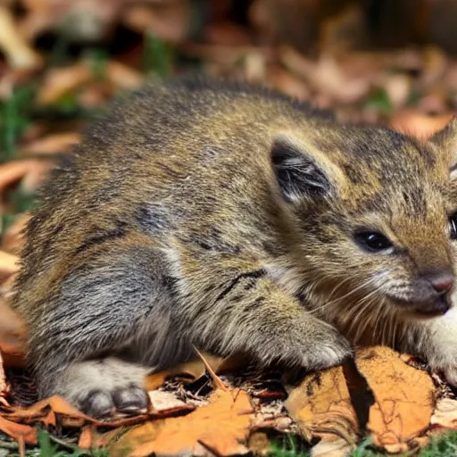 Prompt: hi Reddit, does anybody know what kind of animal this is? I found it in my backyard