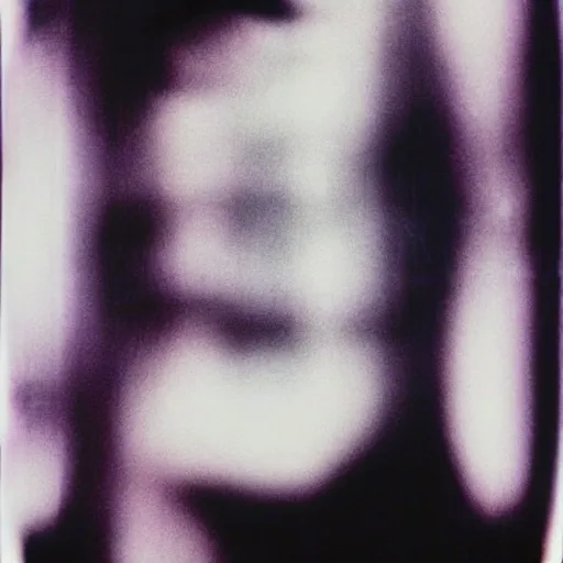 Prompt: ghost, polaroid, by jamel shabbaz, gregg araki, daido moriyama