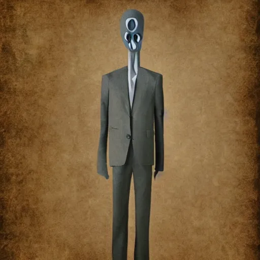 Image similar to slenderman