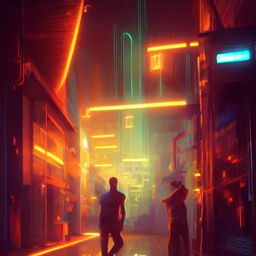 Image similar to an epic of number 5 0 0, neon lights, oil on canvas, perfect composition, golden ratio, beautiful detailed, photorealistic, digital painting, concept art, smooth, sharp focus, illustration, fantasy background, artstation trending, octane render, unreal engine