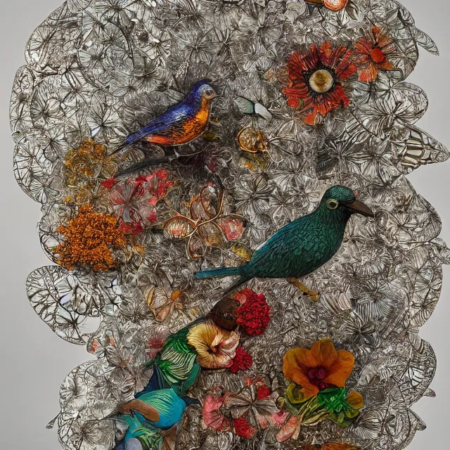 birds and flowers, from glass, by ernst haeckel, james | Stable ...