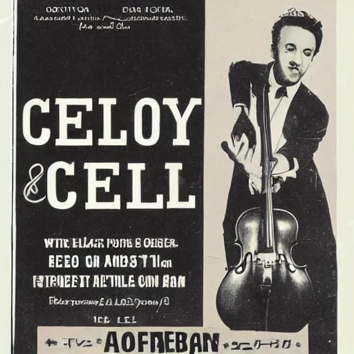 Prompt: concert for cello and atomic bomb