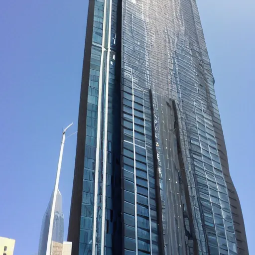 Image similar to a super tall building