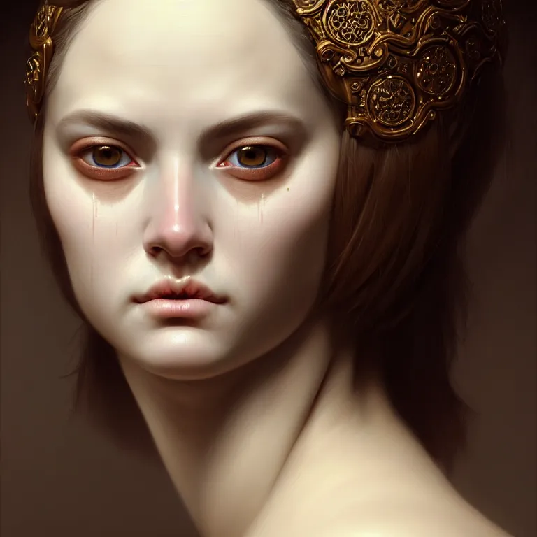 Prompt: epic professional symmetrical digital art of sweet realistic eyes, clear skin, accent lighting, painted, intricate, detailed, cheery, fun, effervescent, by roberto ferri, epic, stunning, gorgeous, much wow, much detail, cinematic, masterpiece, unreal engine render