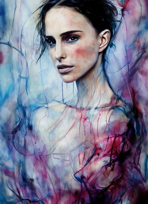 Image similar to nathalie portman by agnes cecile