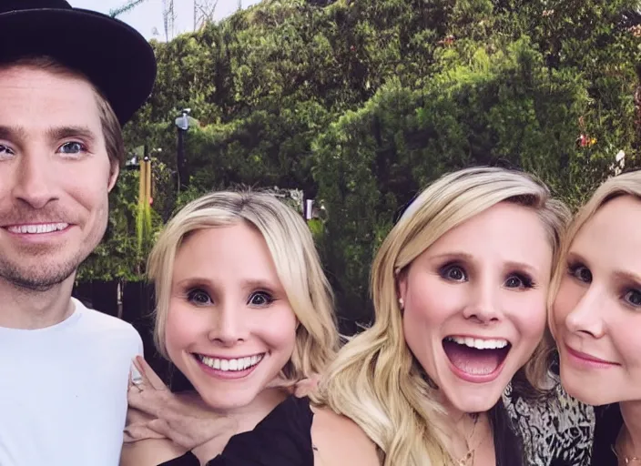 Prompt: ( first person point of view ) : a date with kristen bell