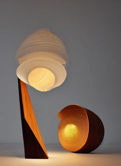 Image similar to A table lamp, designed by Petros Afshar