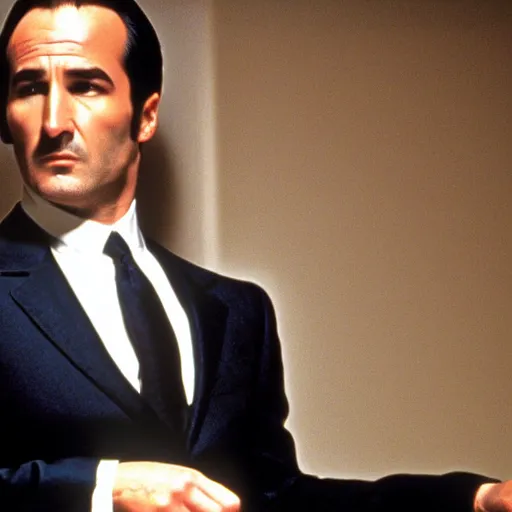 Image similar to Jean Dujardin in American Psycho (1999)