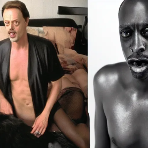 sexy black steve buscemi Stable Diffusion