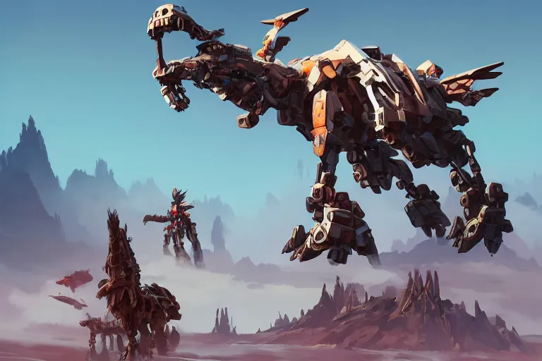 Image similar to stormbird machine mecha animal beast robot of horizon forbidden west horizon zero dawn bioluminiscence, behance hd by jesper ejsing, by rhads, makoto shinkai and lois van baarle, ilya kuvshinov, rossdraws global illumination