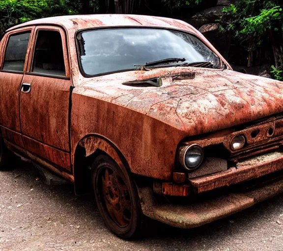 Image similar to rusty japanese car