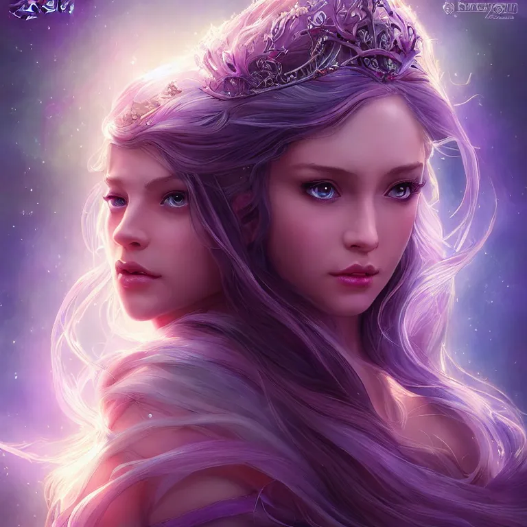 Prompt: beautiful cinematic fantasy poster, a beautiful princess like a disney princess hybrid with flowing illuminated hair, beautiful glowing galaxy eyes, wideshot ultrawide angle epic scale, hybrid from The Elden Ring and art direction by Darius Zawadzki ;by artgerm; wayne reynolds art station; cinematic quality character render; low angle; ultra high quality model; production quality cinema model;