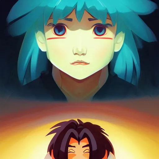 Image similar to face icon stylized minimalist inuyasha, loftis, cory behance hd by jesper ejsing, by rhads, makoto shinkai and lois van baarle, ilya kuvshinov, rossdraws global illumination