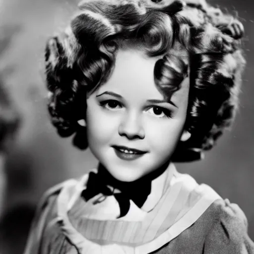 Image similar to shirley temple as hermione granger