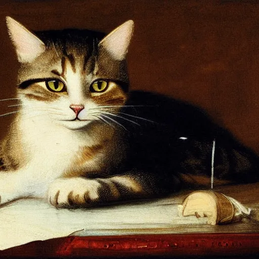 Image similar to cat by william turner