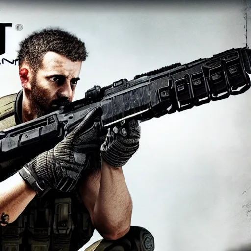 Image similar to a Call of Duty Black Ops menu starring a M4 rifle in-game