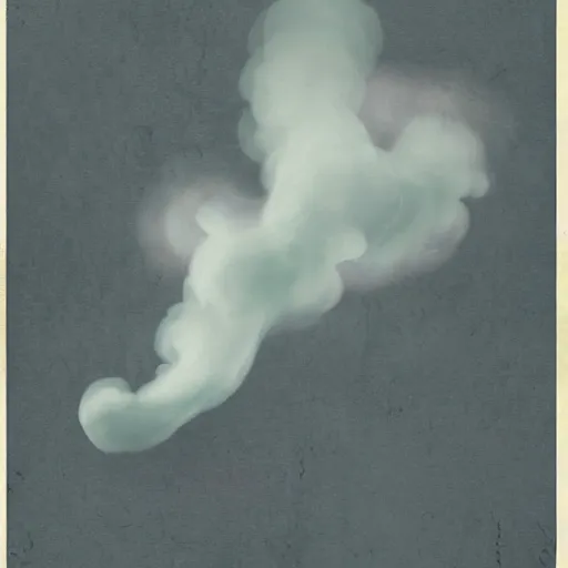 Image similar to smoke reminiscent of different color animals, smoke, parlor, cgsociety