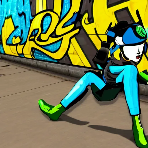 Prompt: jet set radio