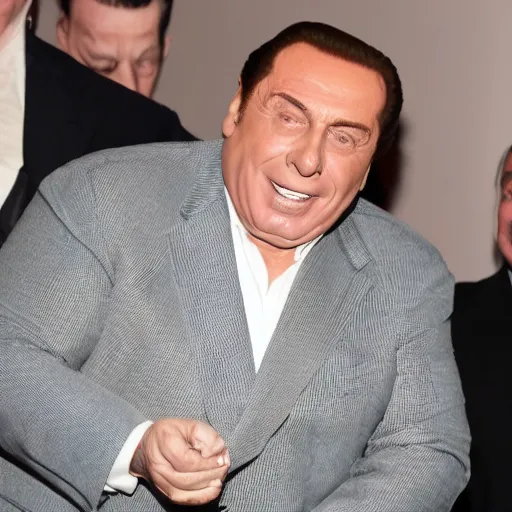 Image similar to obese Silvio berlusconi