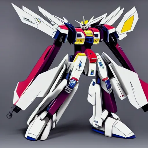 Image similar to a porsche 9 1 1 as a gundam mech, anime