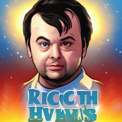 Prompt: Rich Evans, holy light,