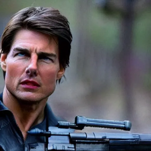 Image similar to tom cruise as the jackal