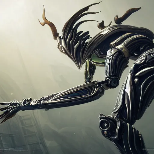 Image similar to highly detailed exquisite warframe fanart, worms eye view, looking up at a 500 foot tall beautiful saryn prime female warframe, as a stunning anthropomorphic robot female dragon, sleek smooth white plated armor, unknowingly walking over you, you looking up from the ground between the robotic legs, detailed legs looming over your pov, proportionally accurate, anatomically correct, sharp claws, two arms, two legs, robot dragon feet, camera close to the legs and feet, giantess shot, upward shot, ground view shot, front shot, epic shot, high quality, captura, realistic, professional digital art, high end digital art, furry art, giantess art, anthro art, DeviantArt, artstation, Furaffinity, 3D, 8k HD render, epic lighting