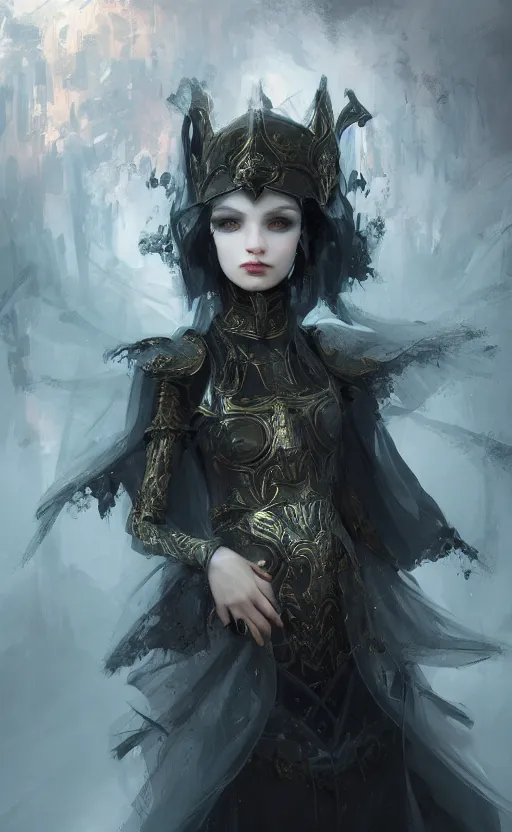 Image similar to Alchemy Imperial Princess knight gothic girl, volumetric lighting, digital painting, highly detailed, artstation, sharp focus, illustration, concept art, ruan jia, steve mccurry, amazing composition, fractal flame, gothic arch frame