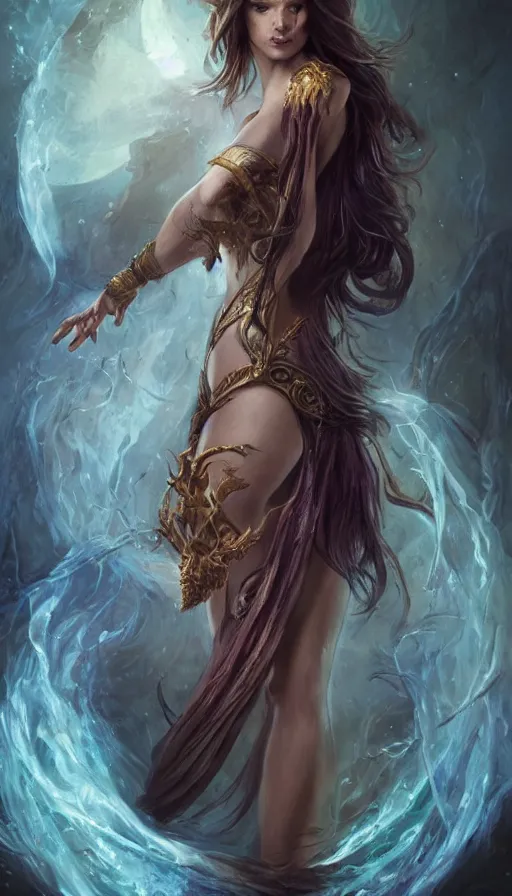 Prompt: Female sorceress by Livia Prima,fantasy,beautiful,pretty,masterpiece,stunning,high quality,full body,one subject,face,anatomically correct,trending on reddit