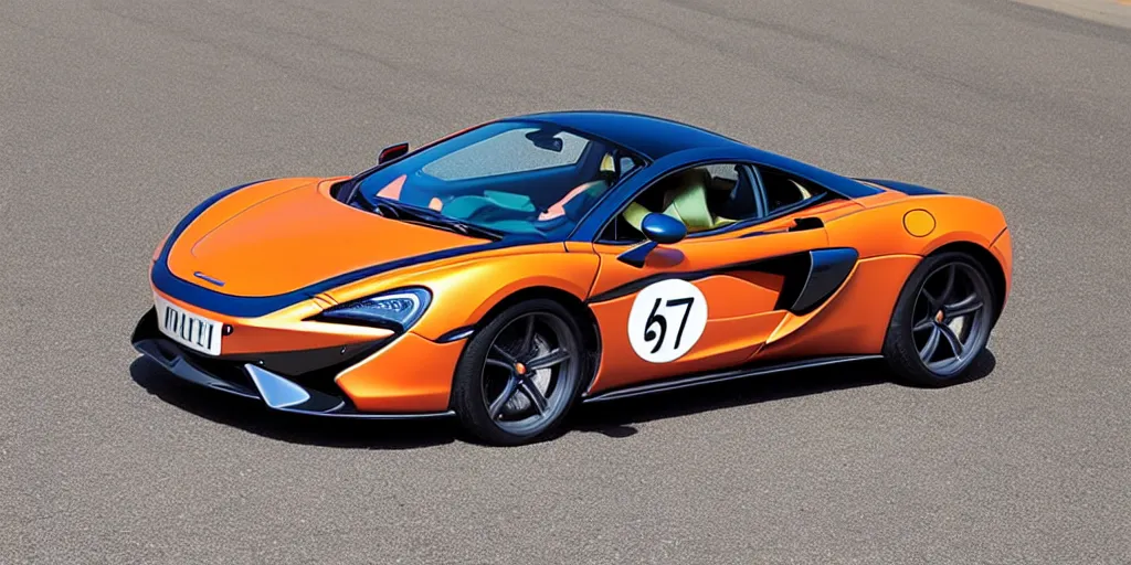 Image similar to “1960s McLaren 570s”