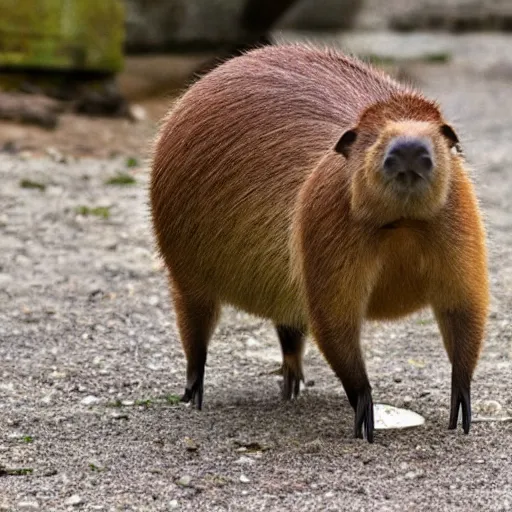 Image similar to Capybara coconut fusion